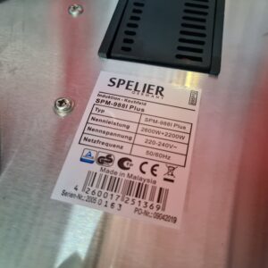 Bấm vào để xem thư viện ảnh Bếp từ đôi Spelier SPM-988i PLUS