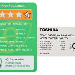 Máy giặt Toshiba Inverter 9.5 kg TW-T21BU105UWV(MG)