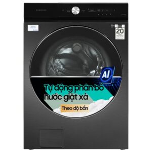 Máy giặt cửa trước Samsung lồng ngang Bespoke AI Inverter 24 kg WF24B9600KV/SV