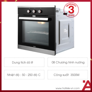 Bấm vào để xem thư viện ảnh LÒ NƯỚNG ÂM TỦ Hafele HO-K60B 534.05.581