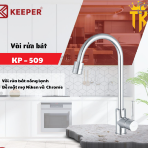 Bấm vào để xem thư viện ảnh VÒI RỬA BÁT KEEPER – 509