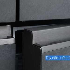 Tủ lạnh Aqua Inverter 660 lít Multi Door AQR-M727XA(GS)U1