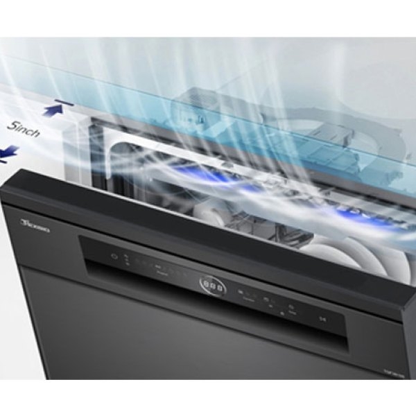 Bấm vào để xem thư viện ảnh Máy rửa bát Texgio Dishwasher TGBI036T - 15 Bộ Tự Động Mở Cửa