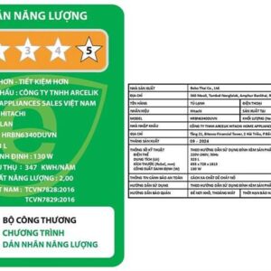 Tủ lạnh Hitachi Inverter 323 lít HRBN6340DUVN
