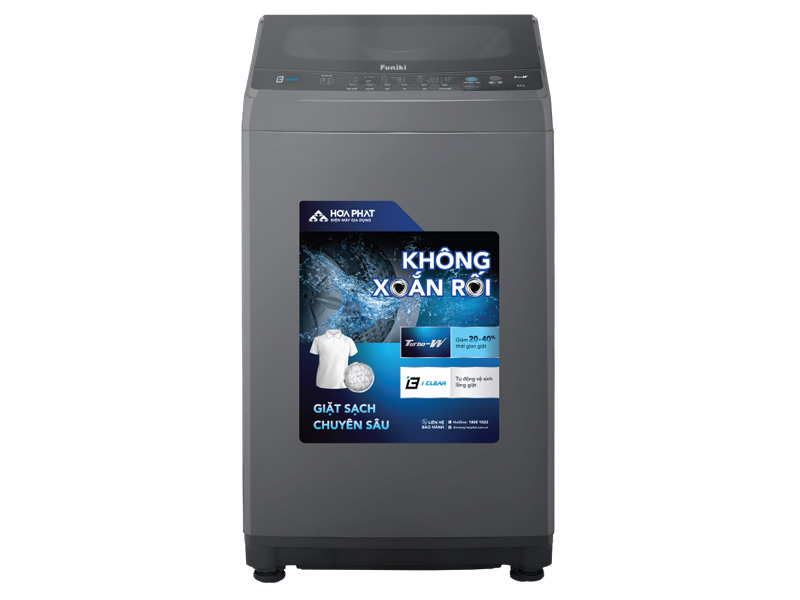 HWM-T6105ABG.jpg Máy giặt lồng đứng Funiki 10.5kg HWM-T6105ABG