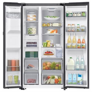 Tủ lạnh Samsung Inverter 615 lít Side By Side AI Home RS90F65D2FSV