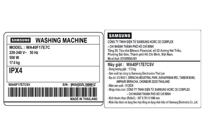 WA40F17E7CSV-allbum6.jpg Máy giặt Samsung cửa trên Ecobubble Inverter lồng đứng 17 kg WA40F17E7CSV