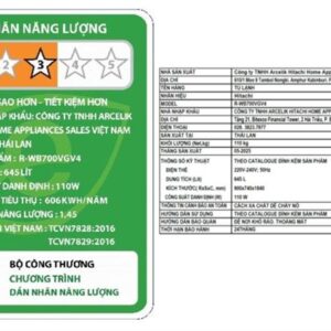 Tủ lạnh Hitachi Inverter 645 lít Multi Door R-WB700VGV4 GBK
