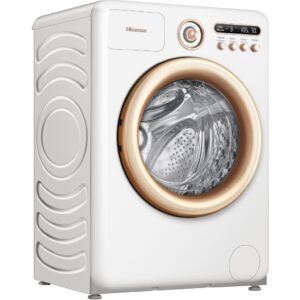 Máy giặt lồng ngang Hisense cửa trước Roman Holiday Inverter 10.5 kg WF105R5
