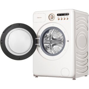 Máy giặt lồng ngang Hisense cửa trước Roman Holiday Inverter 10.5 kg WF105R5