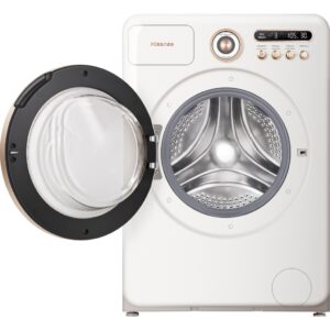 Máy giặt lồng ngang Hisense cửa trước Roman Holiday Inverter 10.5 kg WF105R5