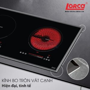Bấm vào để xem thư viện ảnh Bếp ĐIỆN TỪ ĐÔI LORCA LCE 886D