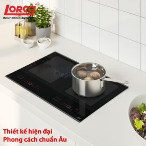 Bấm vào để xem thư viện ảnh Bếp TỪ ĐÔI LORCA LCI 806 PLUS