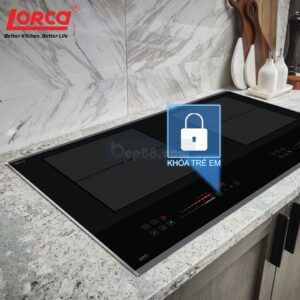 Bấm vào để xem thư viện ảnh Bếp TỪ ĐÔI LORCA LCI 806 PLUS
