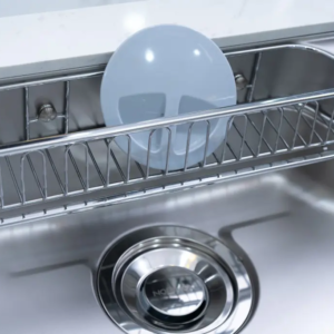 Bấm vào để xem thư viện ảnh CHẬU RỬA BÁT 1 HỐ NOBINOX ARVO B180 tặng vòi dây rút