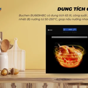 Bấm vào để xem thư viện ảnh Lò nướng Buchen BU669HBG