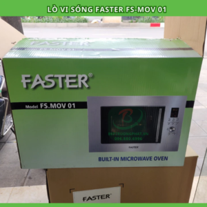 Bấm vào để xem thư viện ảnh Lò vi sóng lắp âm tủ Faster FS MOV 01 (có 2 màu trắng và đen)