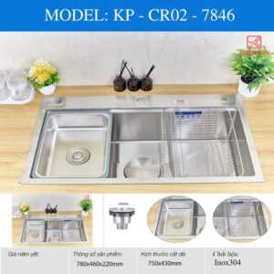 Bấm vào để xem thư viện ảnh CHẬU RỬA KEEPER – CR02 – 7846