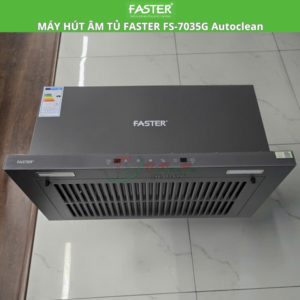 Bấm vào để xem thư viện ảnh Máy hút mùi âm tủ Faster FS-7035G Autoclean | tự động làm sạch | hút êm , khỏe