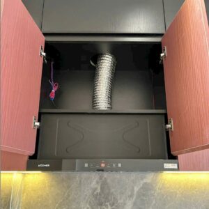 Bấm vào để xem thư viện ảnh Máy hút mùi âm tủ Kocher TURBO X-350D