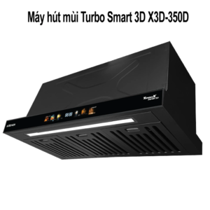 Bấm vào để xem thư viện ảnh Máy hút mùi Kocher Turbo Smart 3D X3D-350D