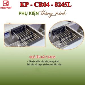 Bấm vào để xem thư viện ảnh CHẬU RỬA KEEPER – CR04 – 8245L
