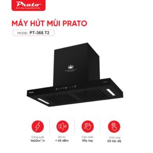 Bấm vào để xem thư viện ảnh Máy hút mùi chữ T Prato PT-368.T2