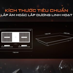 Bấm vào để xem thư viện ảnh Bếp đôi 2 từ Junger JG CEJ-222