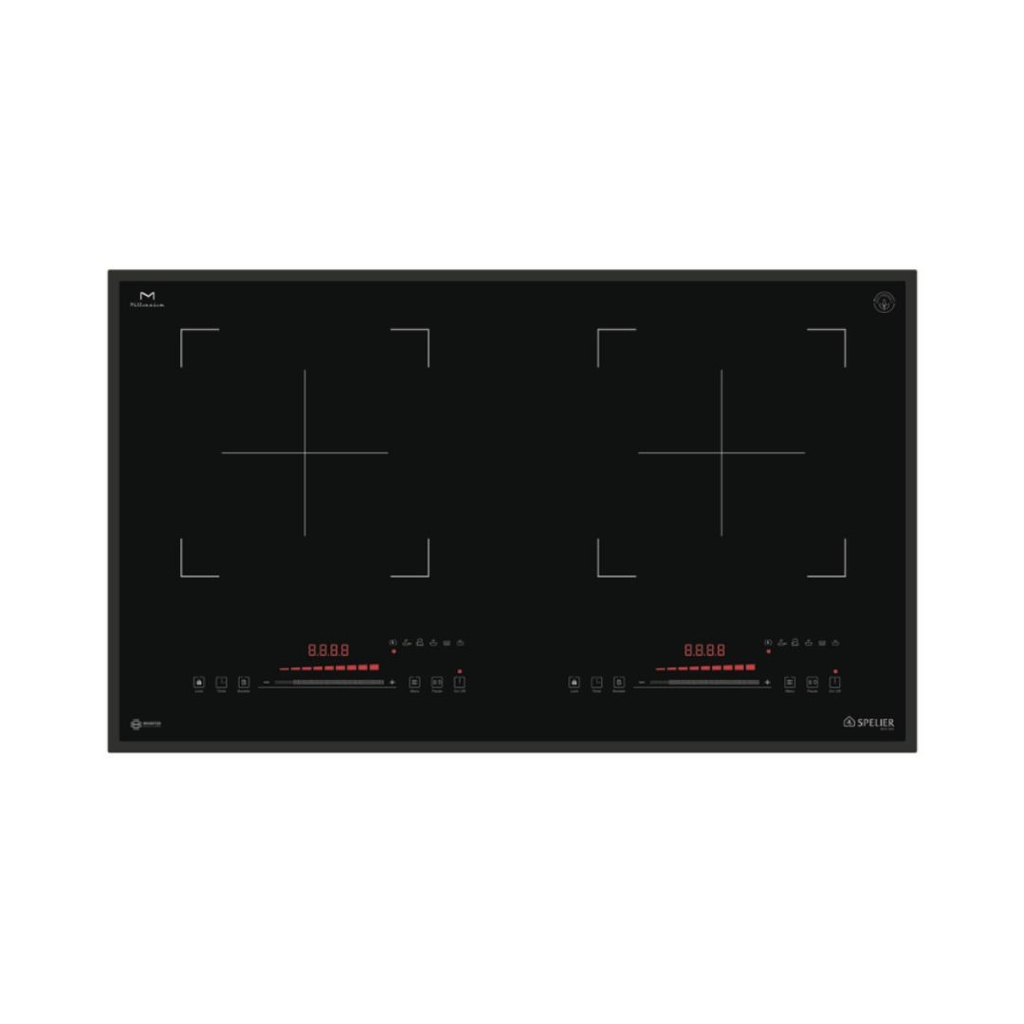spm-t-170n.jpg Bấm vào để xem thư viện ảnh Bếp từ đôi Spelier SPM T-170N