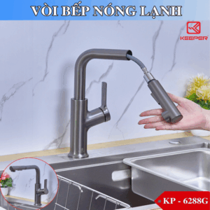 Bấm vào để xem thư viện ảnh VÒI RỬA BÁT KEEPER – 6288G