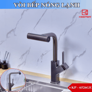 Bấm vào để xem thư viện ảnh VÒI RỬA BÁT KEEPER – 6526GE
