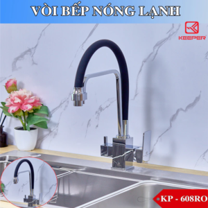 Bấm vào để xem thư viện ảnh VÒI RỬA BÁT KEEPER – 608RO