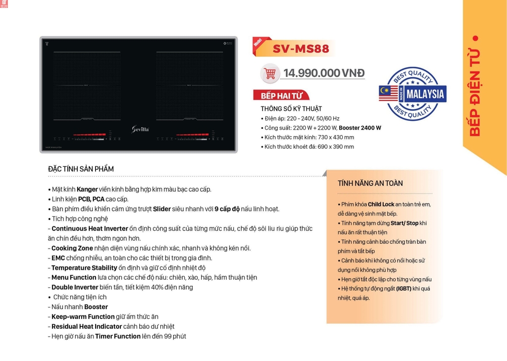 z5181908291960-a30363dcbae6d9b6bc8f5d5ade302ccc.jpg Bấm vào để xem thư viện ảnh Bếp từ đôi Sevilla SV-MS88