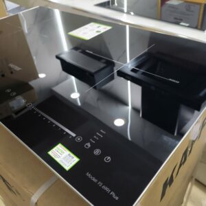 Bấm vào để xem thư viện ảnh Bếp từ đôi Faster 699i Plus | mẫu mới 2025 | Sôi liu riu | Viền bo kim loại | Bảo hành chính hãng 3 năm