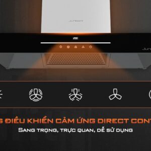 Bấm vào để xem thư viện ảnh Máy hút mùi Junger H-90
