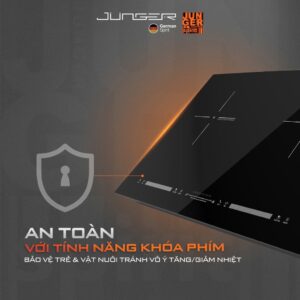 Bấm vào để xem thư viện ảnh Bếp từ đôi Junger NKD-22+