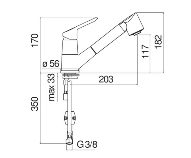 z6577566425288-079d61693297cda275755795db5556b9.jpg Bấm vào để xem thư viện ảnh Vòi rửa bát NoBiNox BLUES NB177