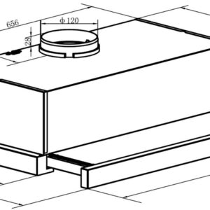 Bấm vào để xem thư viện ảnh MÁY HÚT MÙI ÂM TỦ FANDI FD-7028