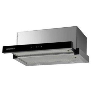 Bấm vào để xem thư viện ảnh Máy Hút Mùi Kéo Rút Mặt Kính Đen EUH01160PRO Eurogold