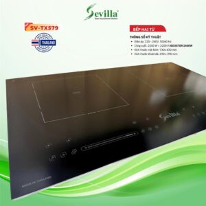 Bấm vào để xem thư viện ảnh Bếp từ đôi Sevilla SV - TX579