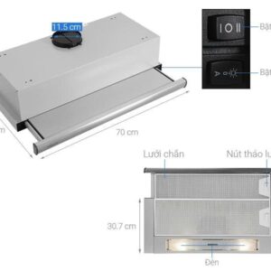 Bấm vào để xem thư viện ảnh Máy hút mùi Teka TL 7310 SS